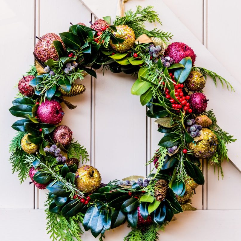 Balls Celebration Christmas Christmas Balls 460051 wreath for door